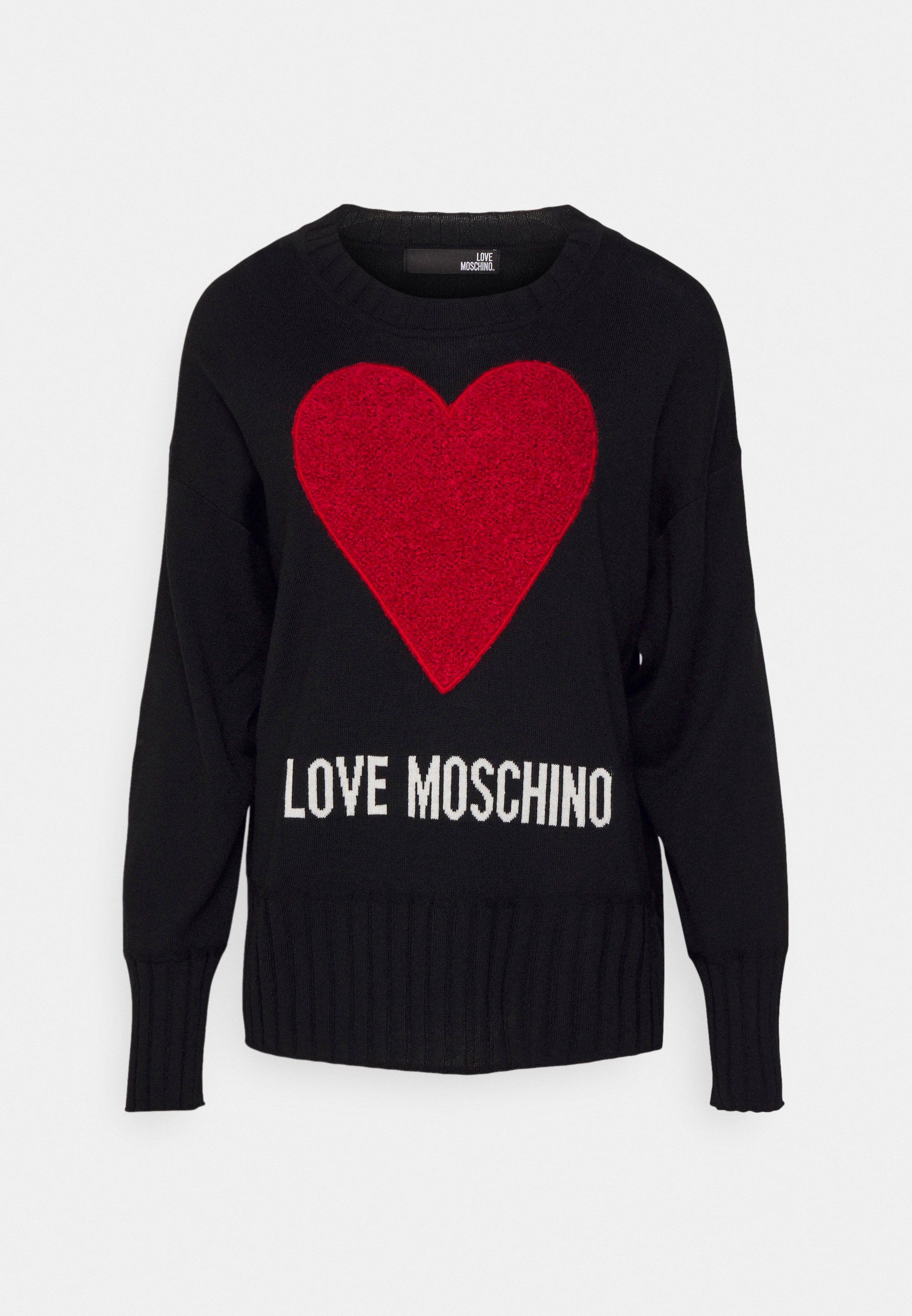 black moschino jumper