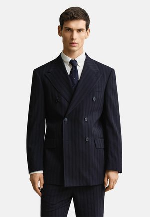 TONAL PINSTRIPE  - Veste de costume - evening blue