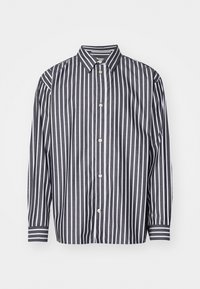 HOWARD BOLD STRIPE - Vapaa-ajan kauluspaita - black