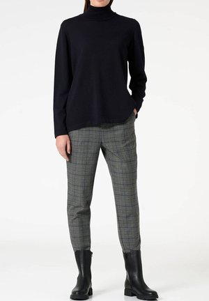 Strickpullover - marineblau