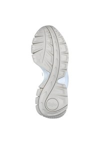 Valge tennisekinga tald koos tekstuuriga mustrimustriga, millel on silmapaistvad teravad sooned ja ringikujuline logo. Siledad servad ja vastupidav kummimaterjal.