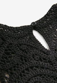 REGULAR FIT - CREW NECK - Linne - black