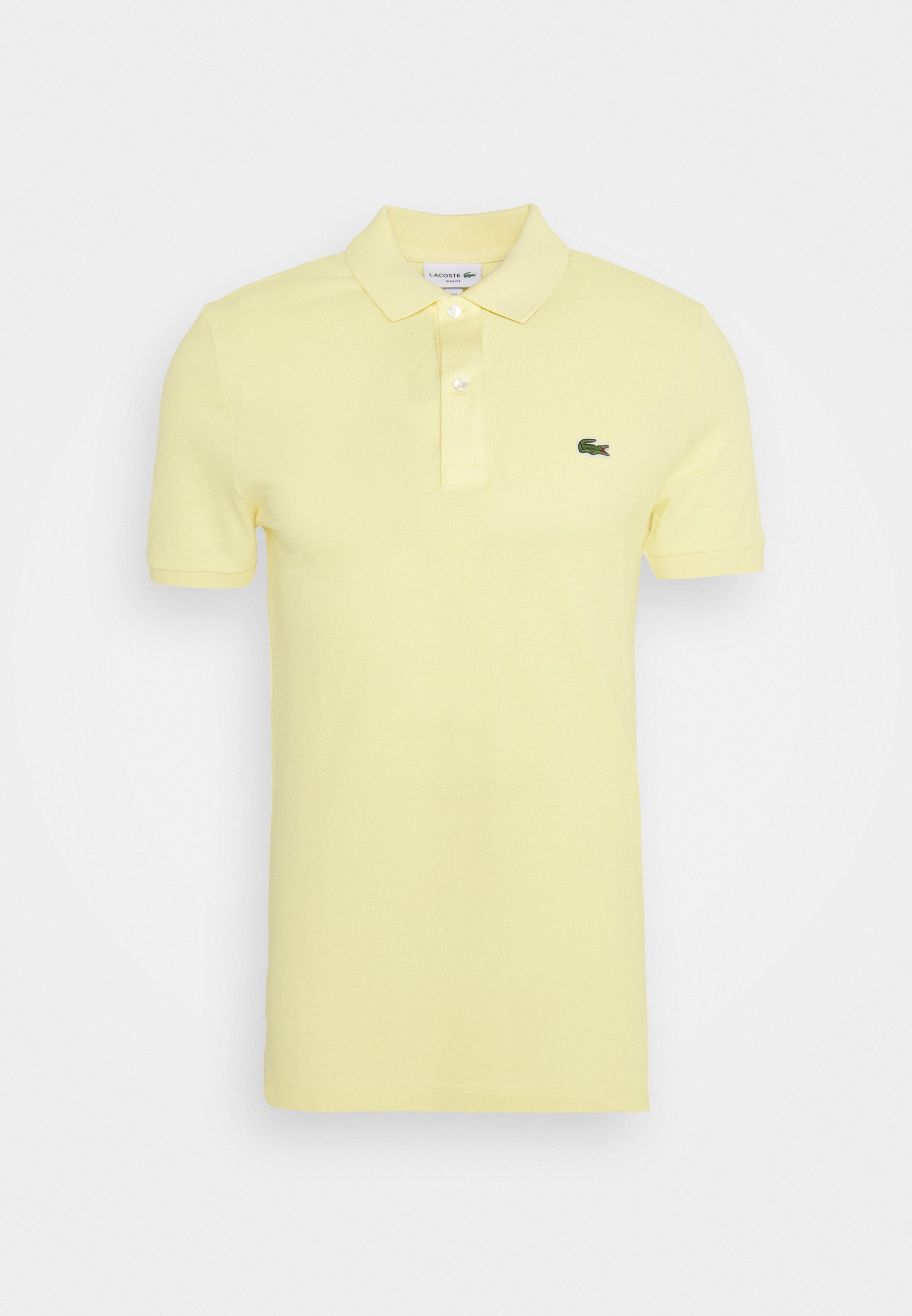yellow lacoste polo