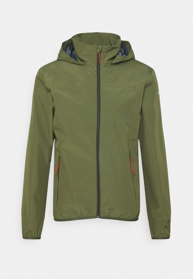 BASCO - Outdoorjas - dark olive