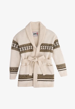 Lee, LEE X MM SWEATER CARDIGAN - Жилетка - turtledove heather