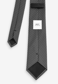 Next TEXTURED WITH 2 PACK REGULAR - Krawatte - black charcoal grey