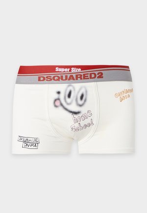 Dsquared2, TRUNK - Μποξεράκια - white/red