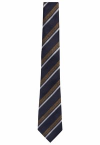 Non sélectionné, navy blue neutral brown stripe