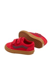 Vans OLD SKOOL  - Zapatos de bebé - red