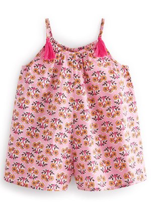PRINTED COTTON PLAYSUIT - Overall / Jumpsuit - pink