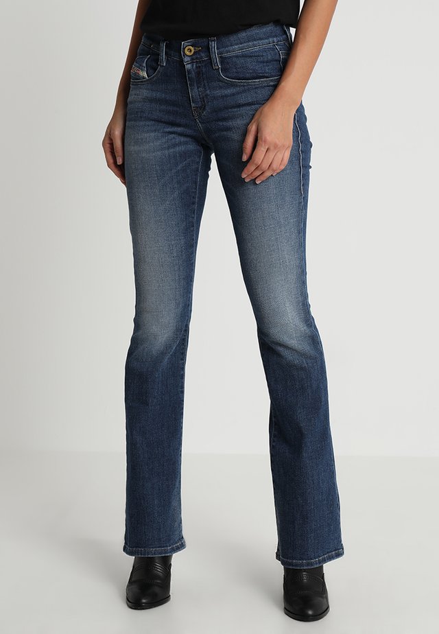 D-EBBEY - Bootcut jeans - indigo