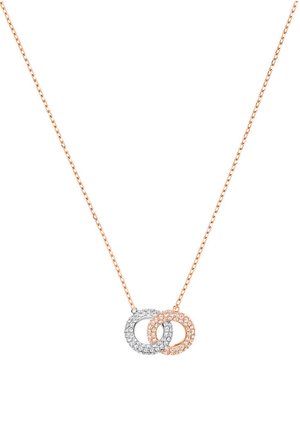 DEXTERA NECKLACE INTERTWINED CIRCLES - Halskette - rosé gold-coloured