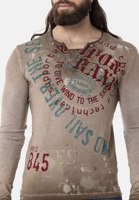 Cipo & Baxx LANGARM - Langarmshirt - brown