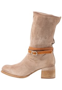 A.S.98 Bottes de cowboy / motard - beige