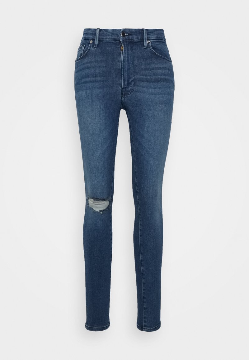 Good American Jeans Skinny Fit blauw denim/bluedenim