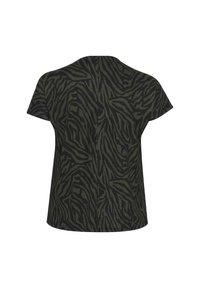 Kaffe Curve HERDIS - Blůza - black green print