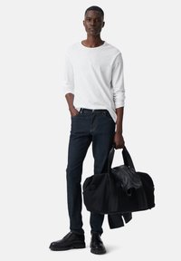 IKKS WITH A ROUND NECK - Camiseta de manga larga - white
