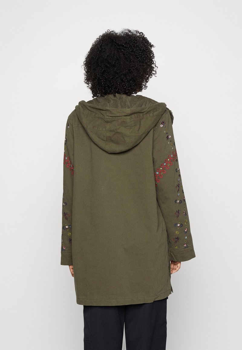 Desigual JACKET DETROIT - Parka - military green/khaki - Zalando.de