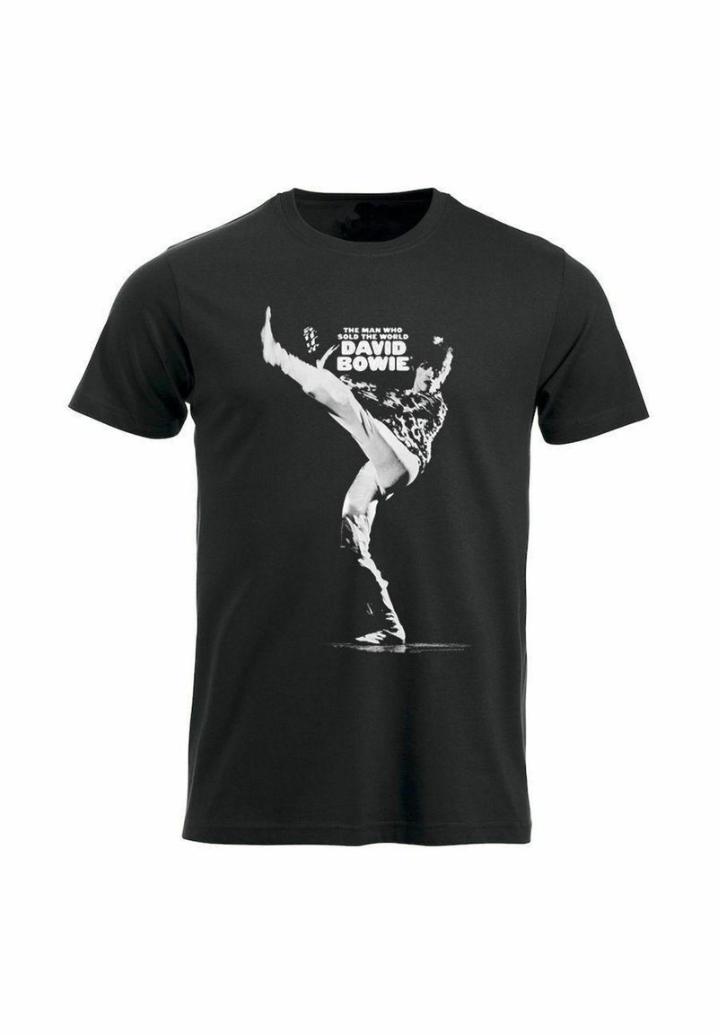 rockshirts DAVID BOWIE T-shirt imprimé black/noir ZALANDO