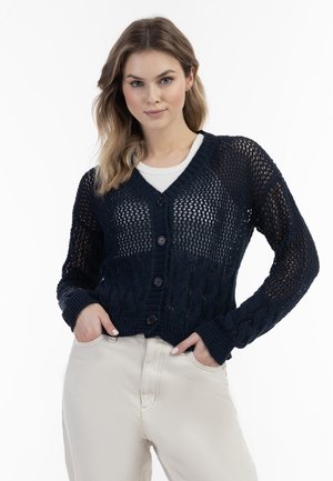 DreiMaster, Strickjacke - marine
