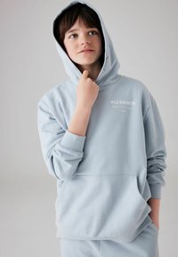 smALLSAINTS UNDERGROUND - Felpa con cappuccio - light blue