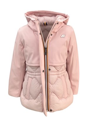K-Way, P. MARLESSE HYBRID WARM SHELL - Cappotto invernale - pink sallow
