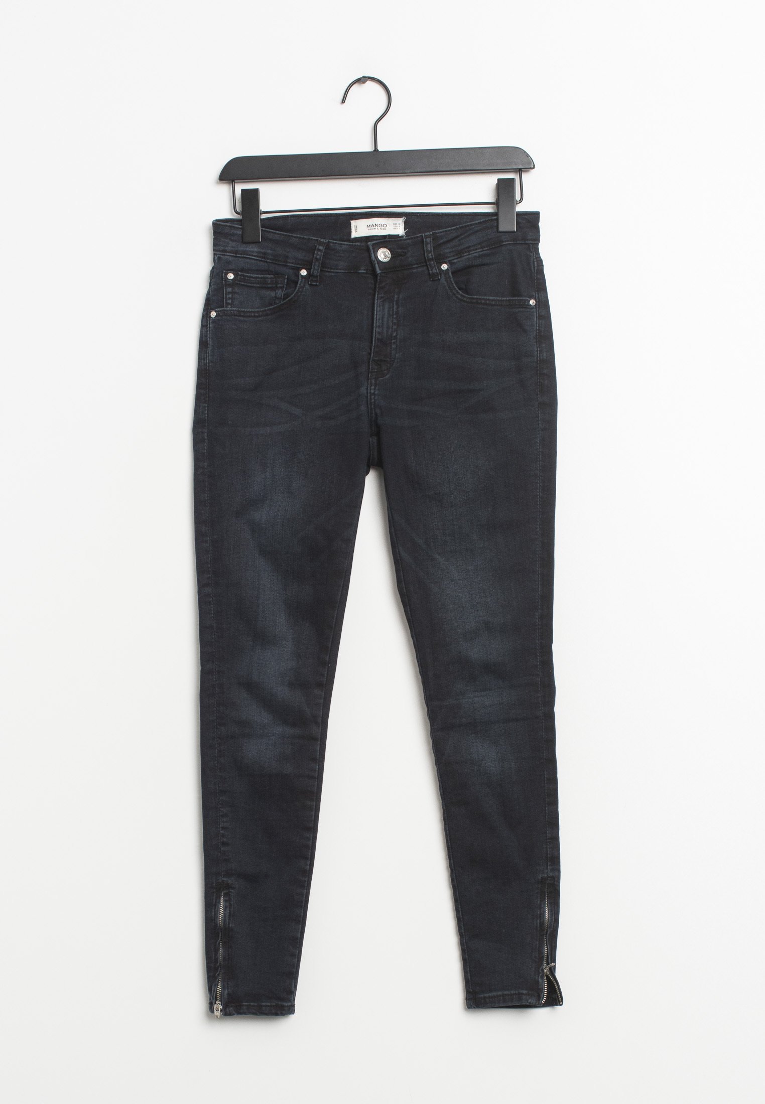 hollister black ripped jeans mens