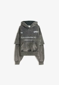 Selected, mottled dark grey