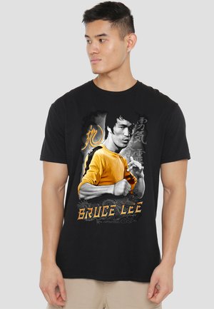 BRUCE LEE YELLOW DRAGON - Print T-shirt - black
