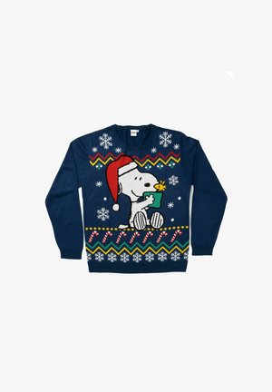 Snoopy THE PEANUTS SNOOPY WINTER UGLY - Maglione - blau