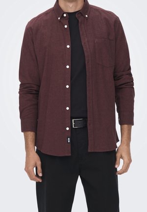Hemd - bordeaux