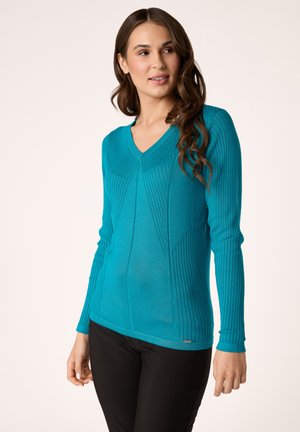 Pullover - turquoise