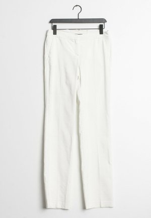Mango, Pantalon classique - white
