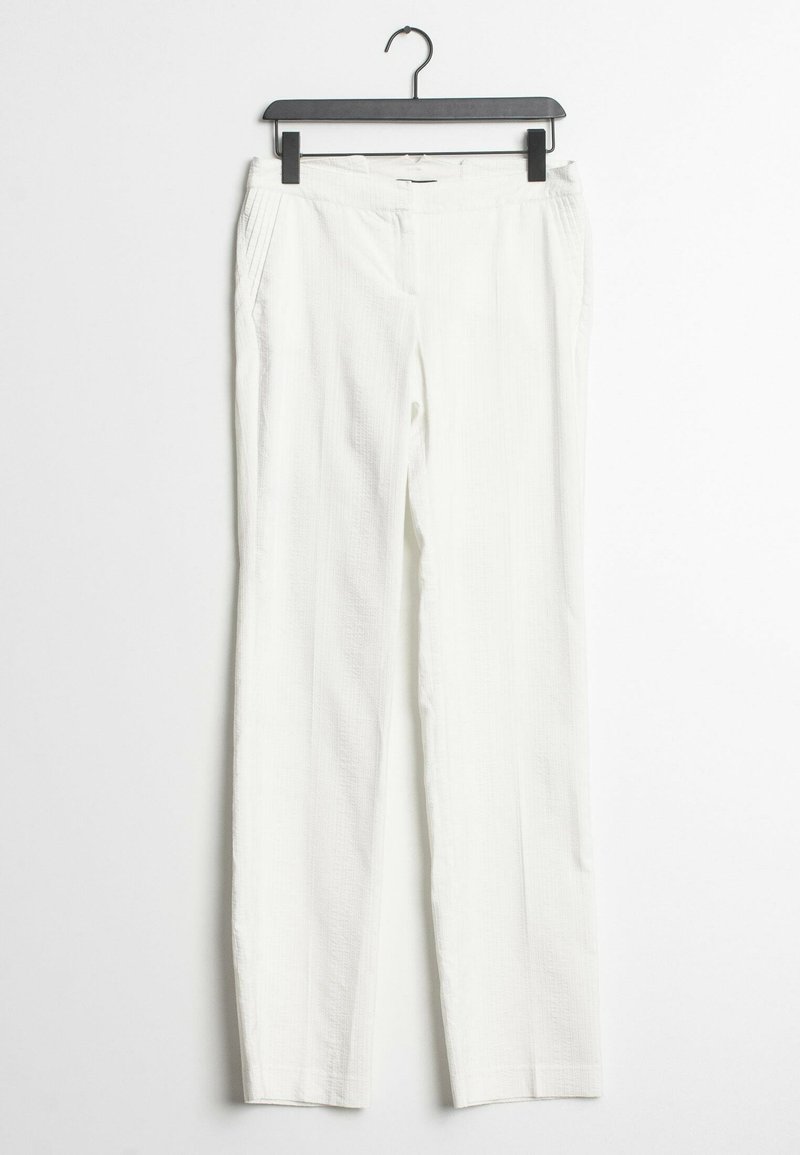 Mango Pantalon classique - white