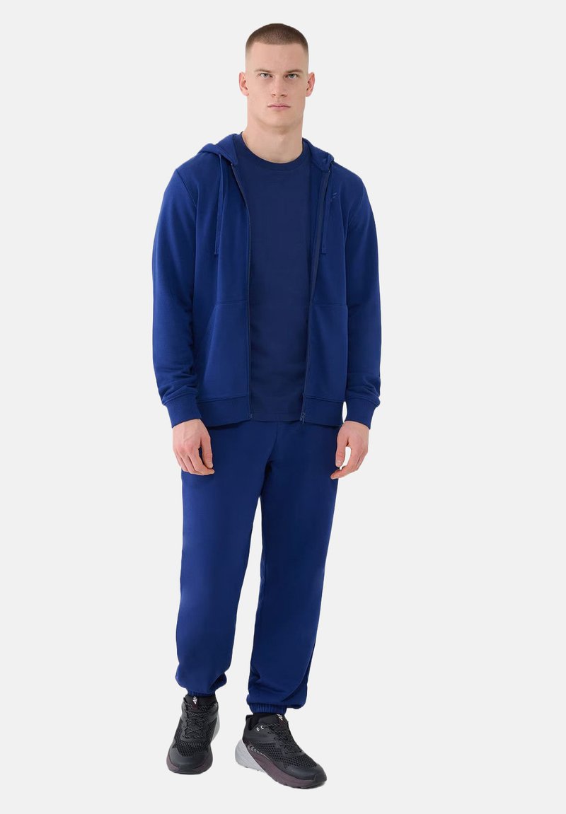 4F Sweater met rits blauw