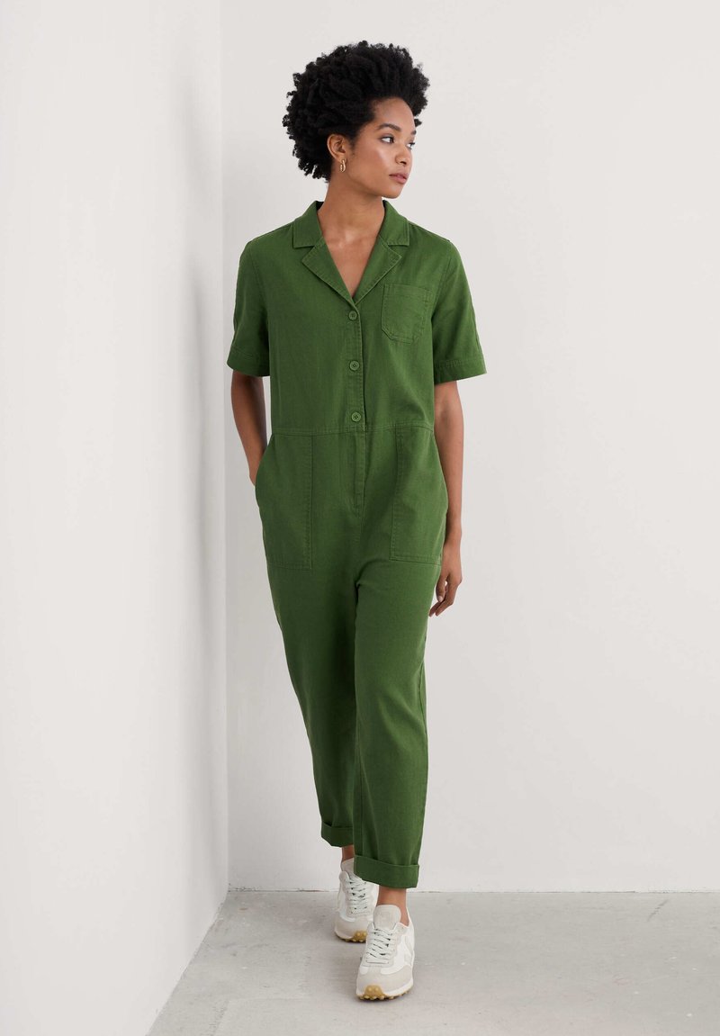 Seasalt Cornwall - CLEAR WATER - Jumpsuit - green forest green, Enlarge