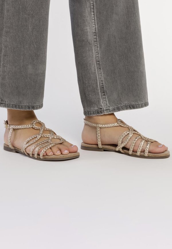 YAKIMA - Riemensandalette - oro