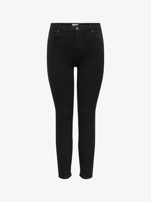 ONLY Carmakoma, Skinny fit CARCRUZ High waist Ankle length - Kitsa lõikega teksad - black denim