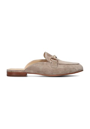 Muiltjes - beige suede