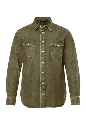 JP1880 LONG SLEEVE KENT COLLAR MODERN FIT - Shirt - olive green