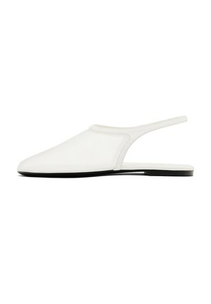 FLATS - Slingback ballet pumps - white
