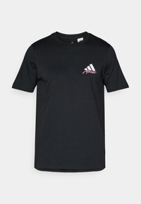 MESSI ICON GRAPHIC TEE - Print T-shirt - black