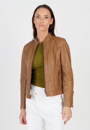 Leren jas - brown
