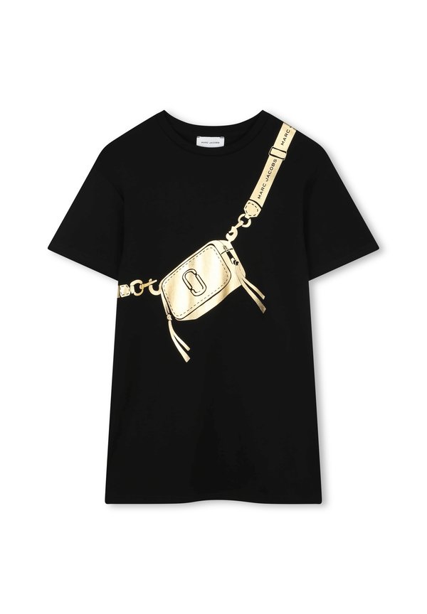 SHORT SLEEVED DRESS - Jersey dress