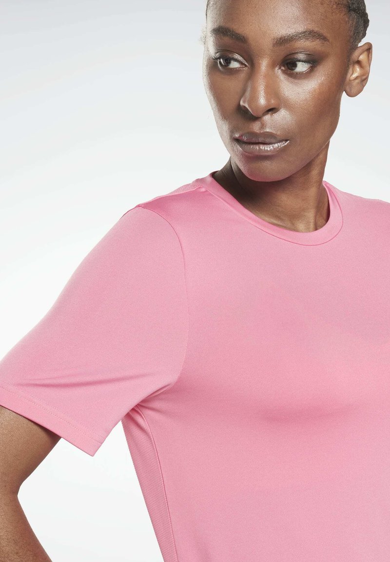 Damen Sportbekleidung | Reebok WORKOUT READY SPEEDWICK T-Shirt basic pink - NU06521 Damen Sportbekleidung | Reebok WORKOUT READY SPEEDWICK T-Shirt basic pink - NU06521