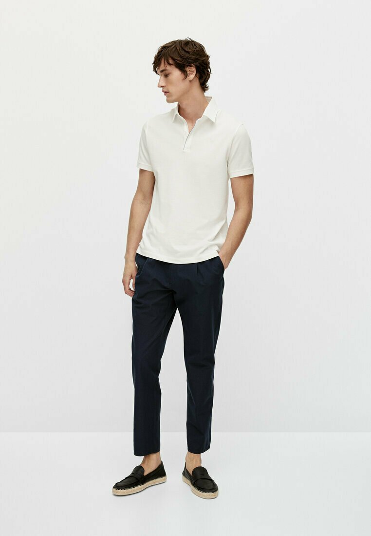 Massimo Dutti Polo shirt - white 