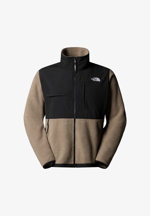 The North Face M RETRO DENALI JACKET - Fleecejacke - mocha brown tnf black