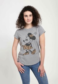 Disney MICKEY & FRIENDS LEOPARD MOUSE - T-shirt z nadrukiem