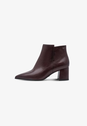 Tamaris, STIEFELETTE - Classic ankle boots - merlot