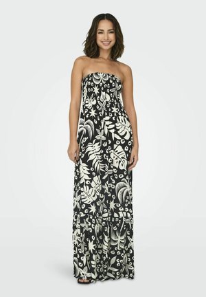 ONLY NORMAL GESCHNITTEN  - Robe longue - black